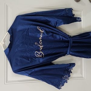 Bridesmaid Silk Kimono Robe